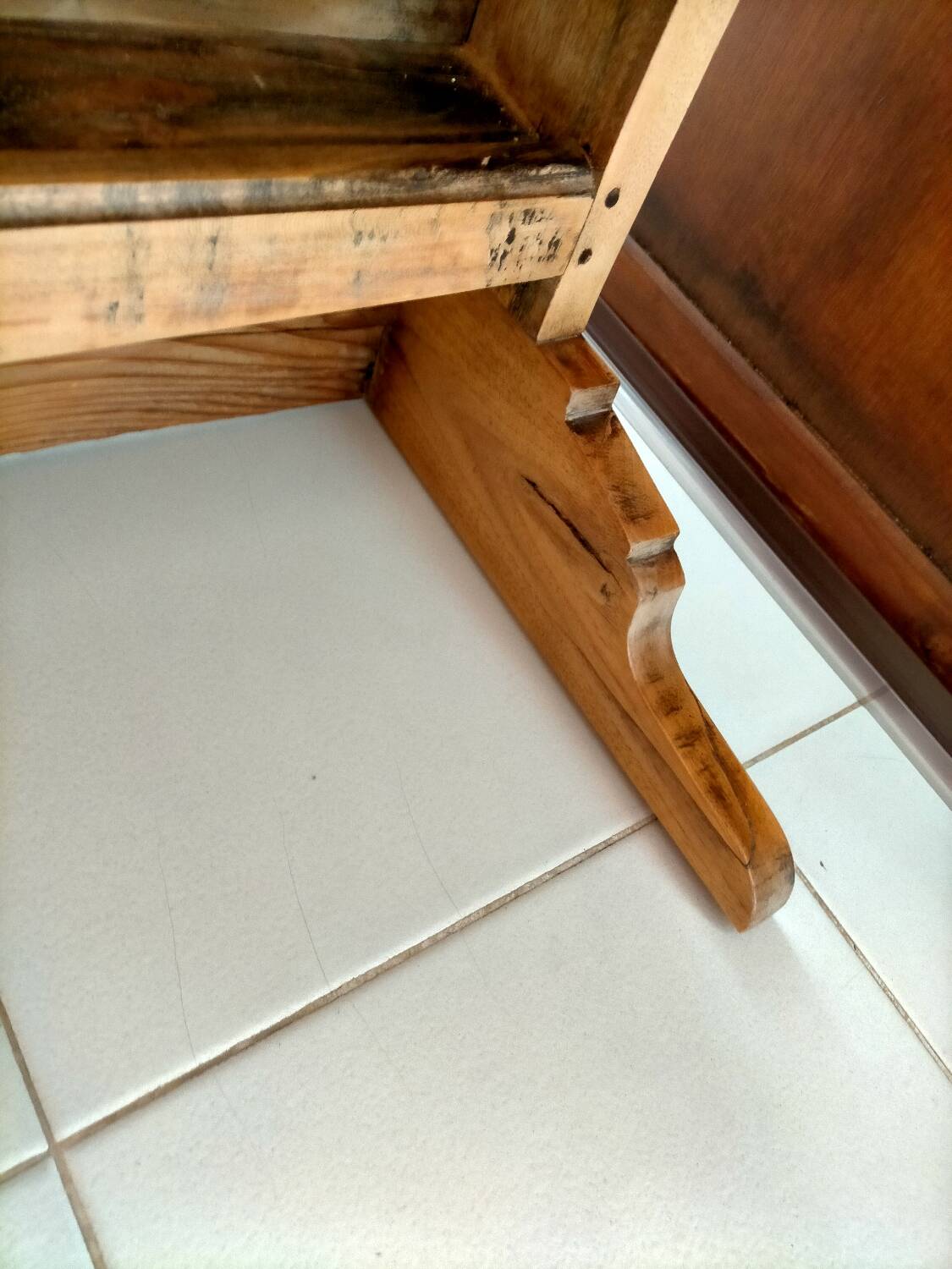 Antique walnut sideboard