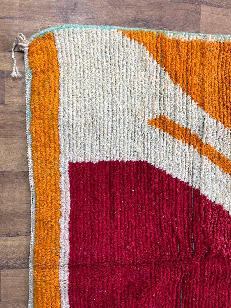 Boujaad wool rug size 250cm×150cm