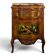 Varnished support furniture by Martin in the Napoleonic III style.