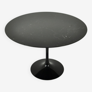 Black dining table by Eero Saarinen for Knoll, 2010