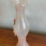 Iridescent glass soliflore Italy