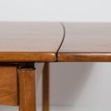 Mid-century teak extendable dining table, Denmark, 1960s