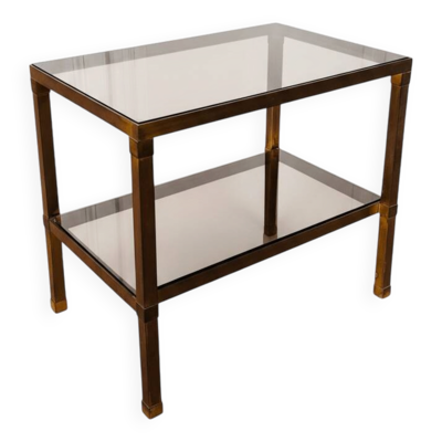 Table basse à deux plateaux Pierre Vandel