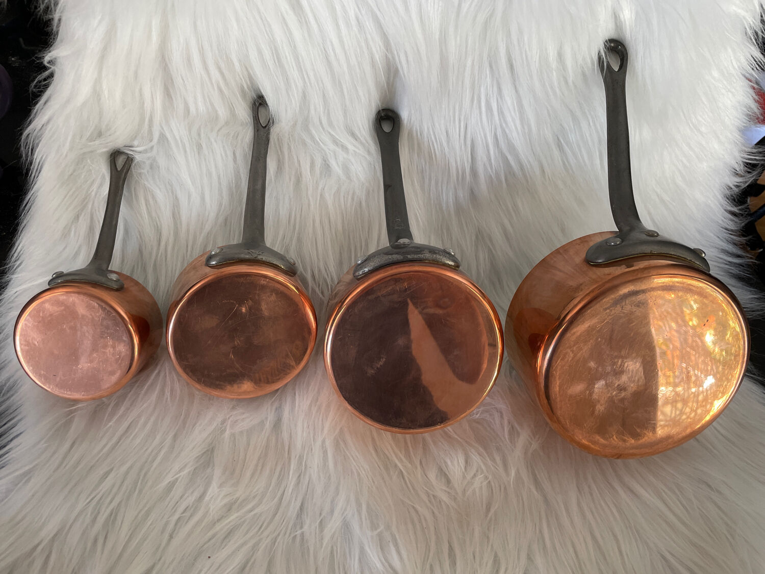 Havard copper saucepan