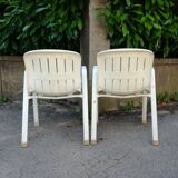 Shell garden armchairs by Emu 1986