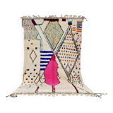 Handmade artisanal Berber rug 3x2 m