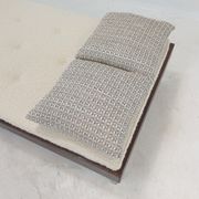Wengé Daybed with Dedar Cushions and Bolster, 1970s