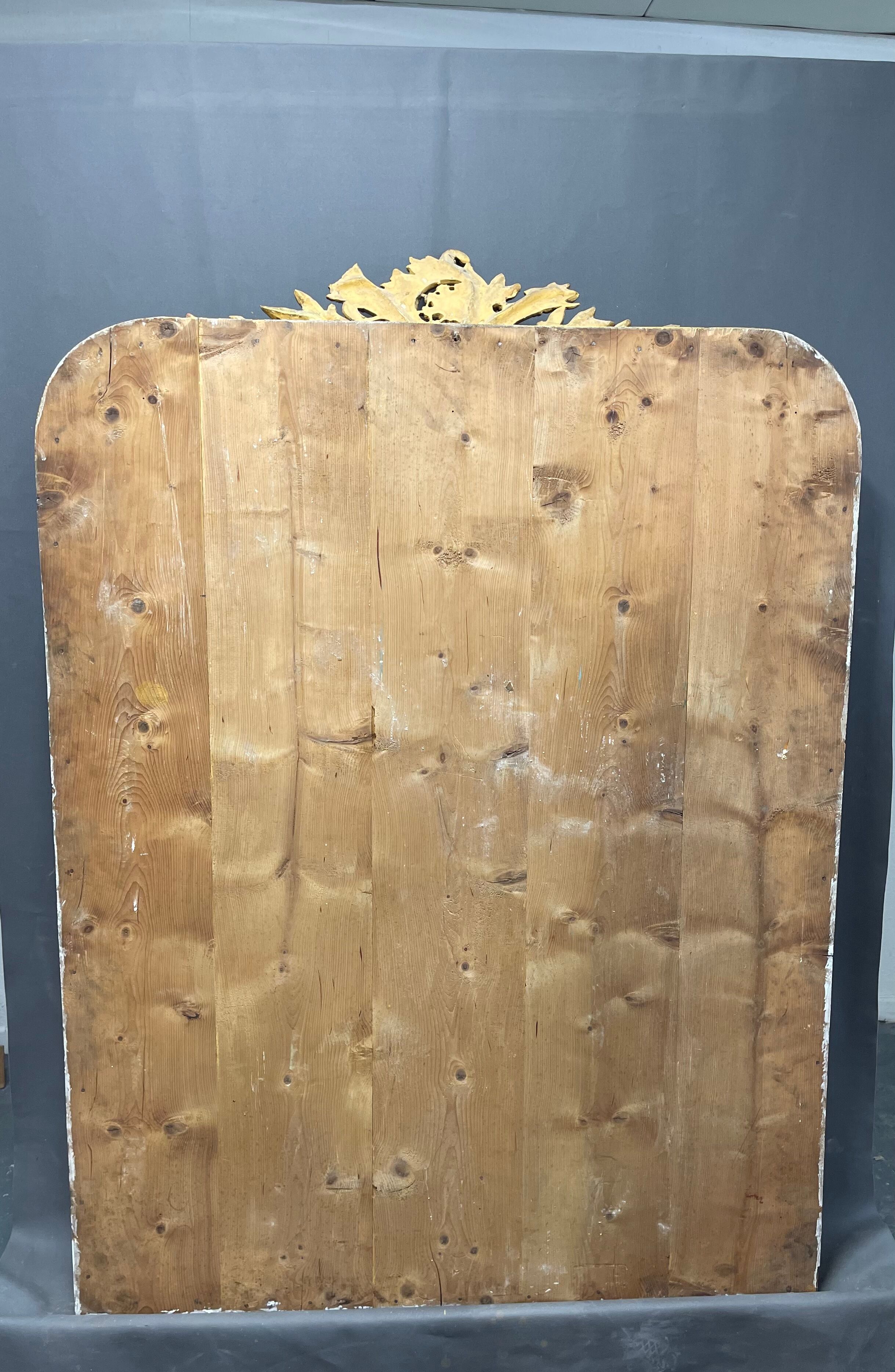 Mirror 156x110 Louis-Philippe 1830-1848 gilding with gold leaf