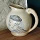 Ceramic jug signed Cazalac