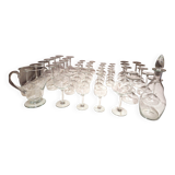 Crystal glassware set