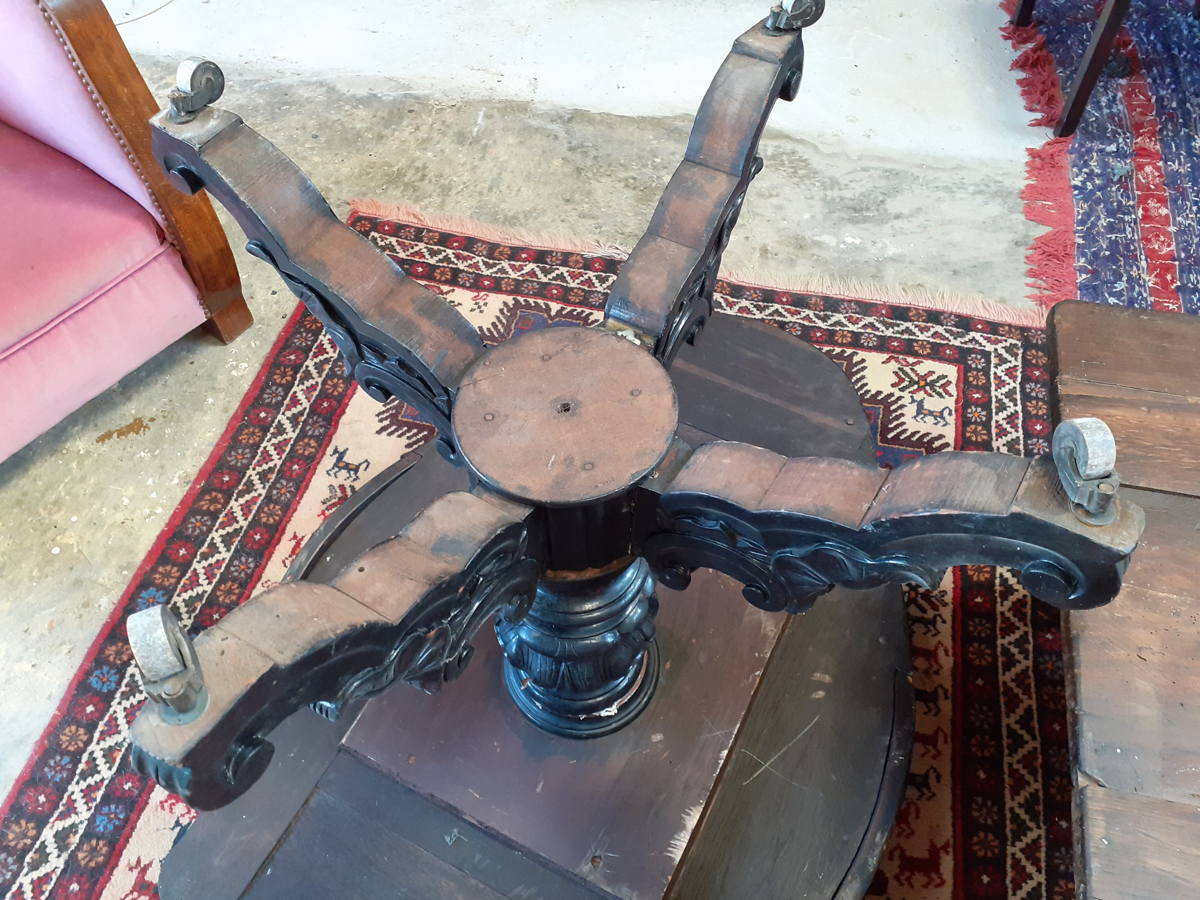 Napoleon III violin table