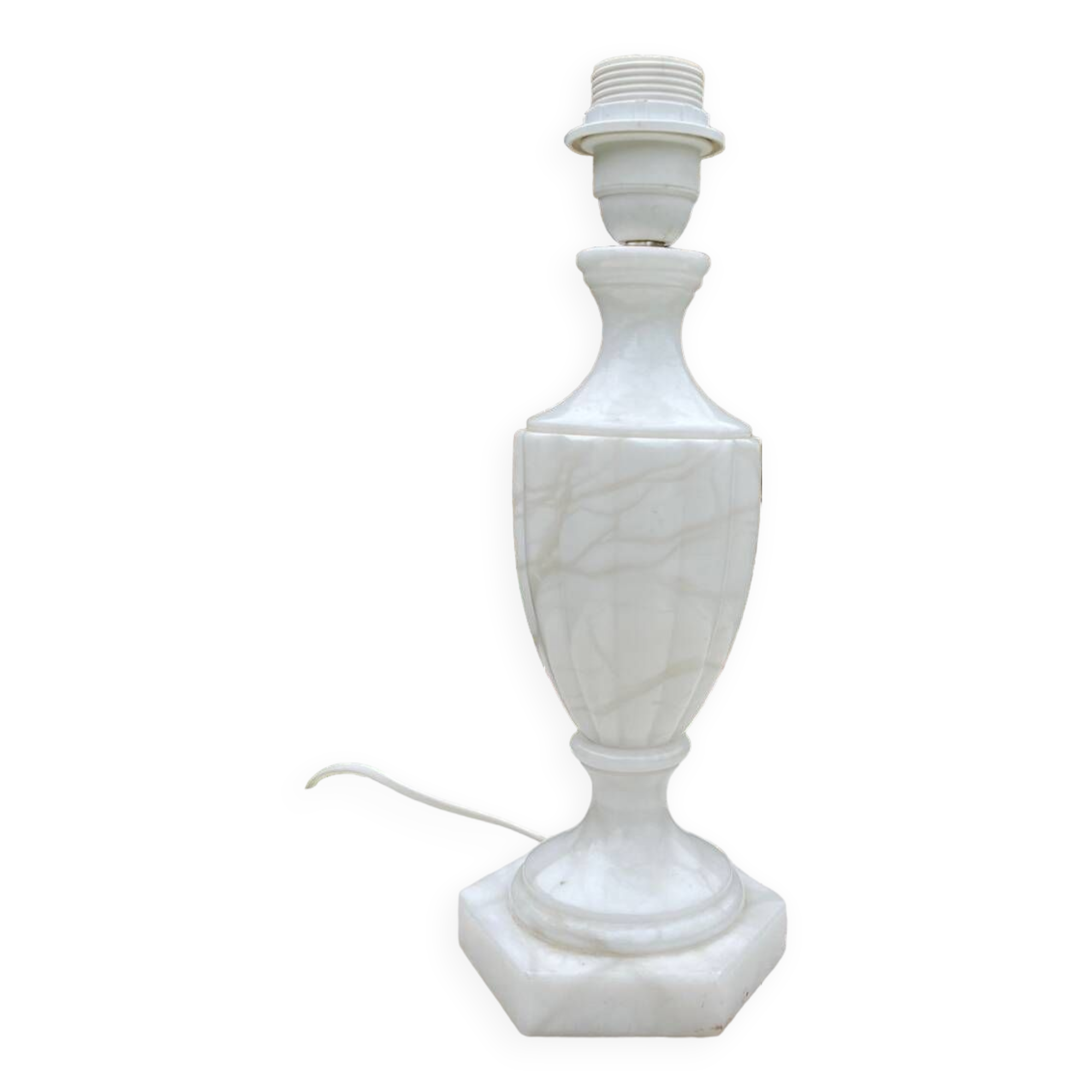 Vintage alabaster lamp 1970