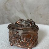 Copper jewelry box