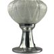 60s 70s table lamp bedside lamp chrome Doria glass space age design