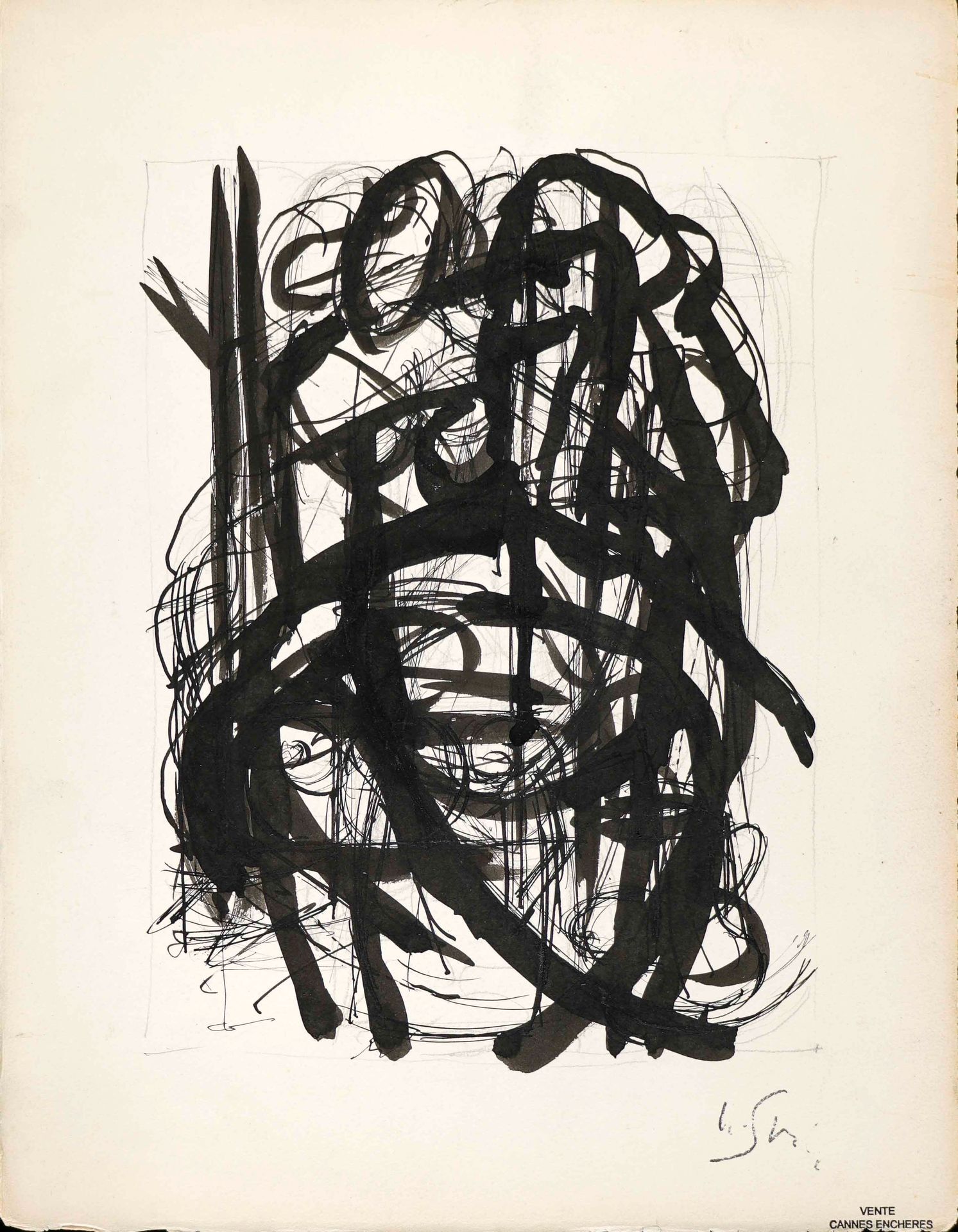 Gustave Singier 1909 - 1984 composition