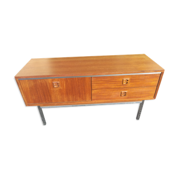 Teak sideboard or chest of drawers, 1960s