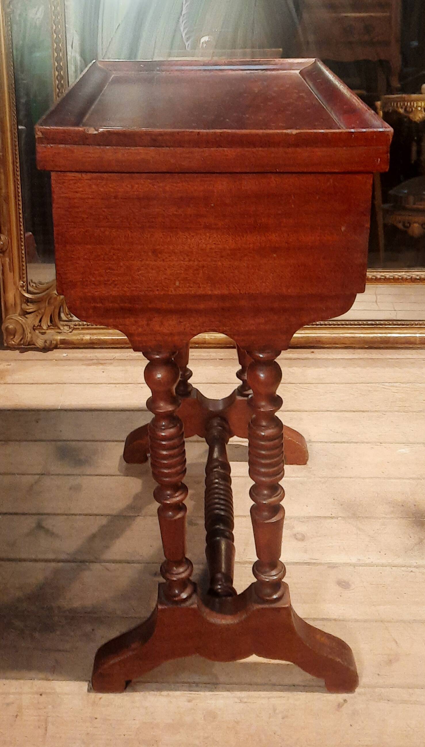 19th-century mahogany storage furniture