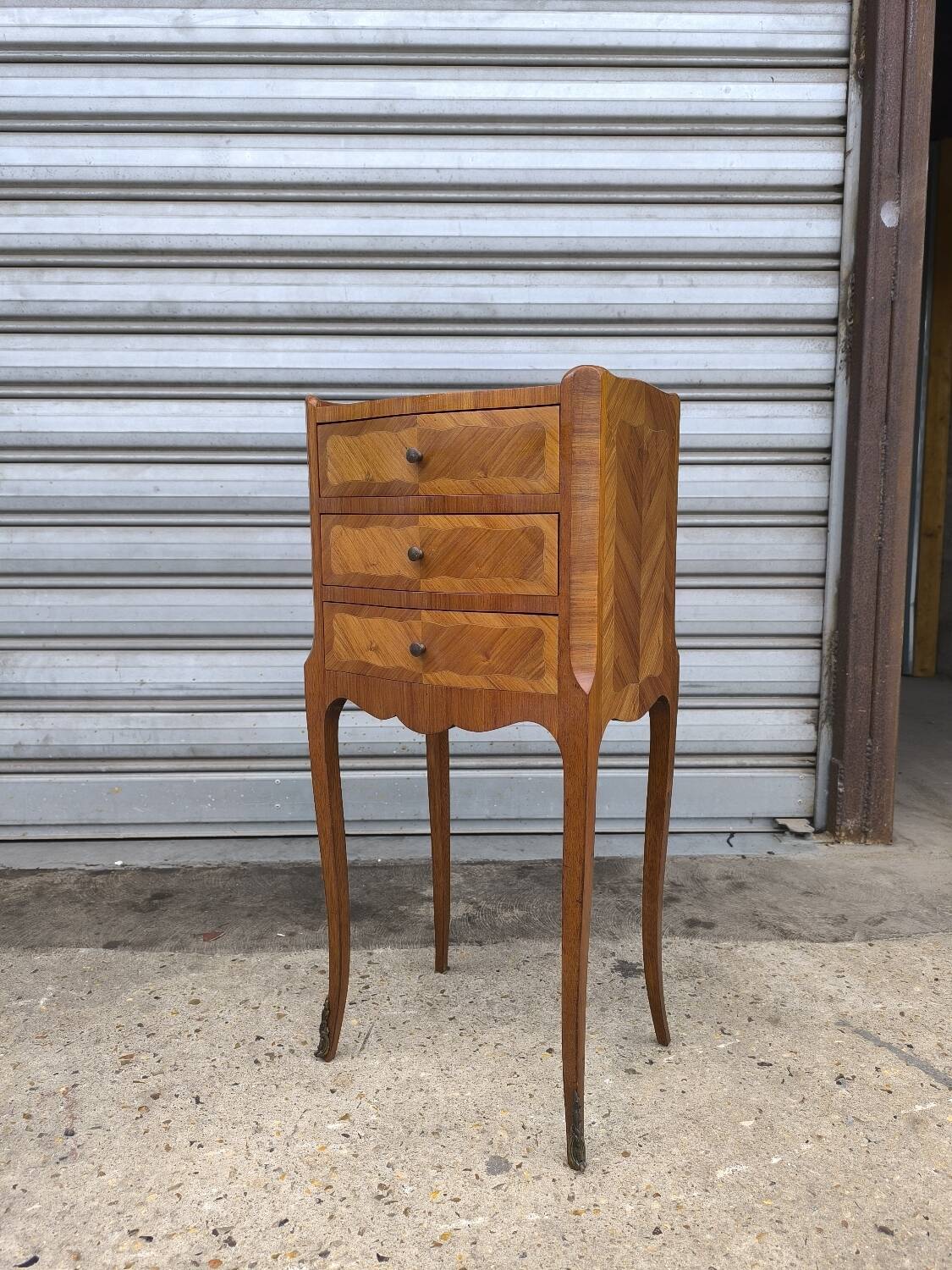Louis XV style bedside table