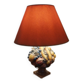 Lamp still life fruits