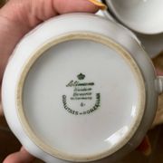 3 Seltmann Weiden Bavaria Porcelain Cups and Saucers