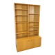 Tall LP bookcase with shelves from Sweden