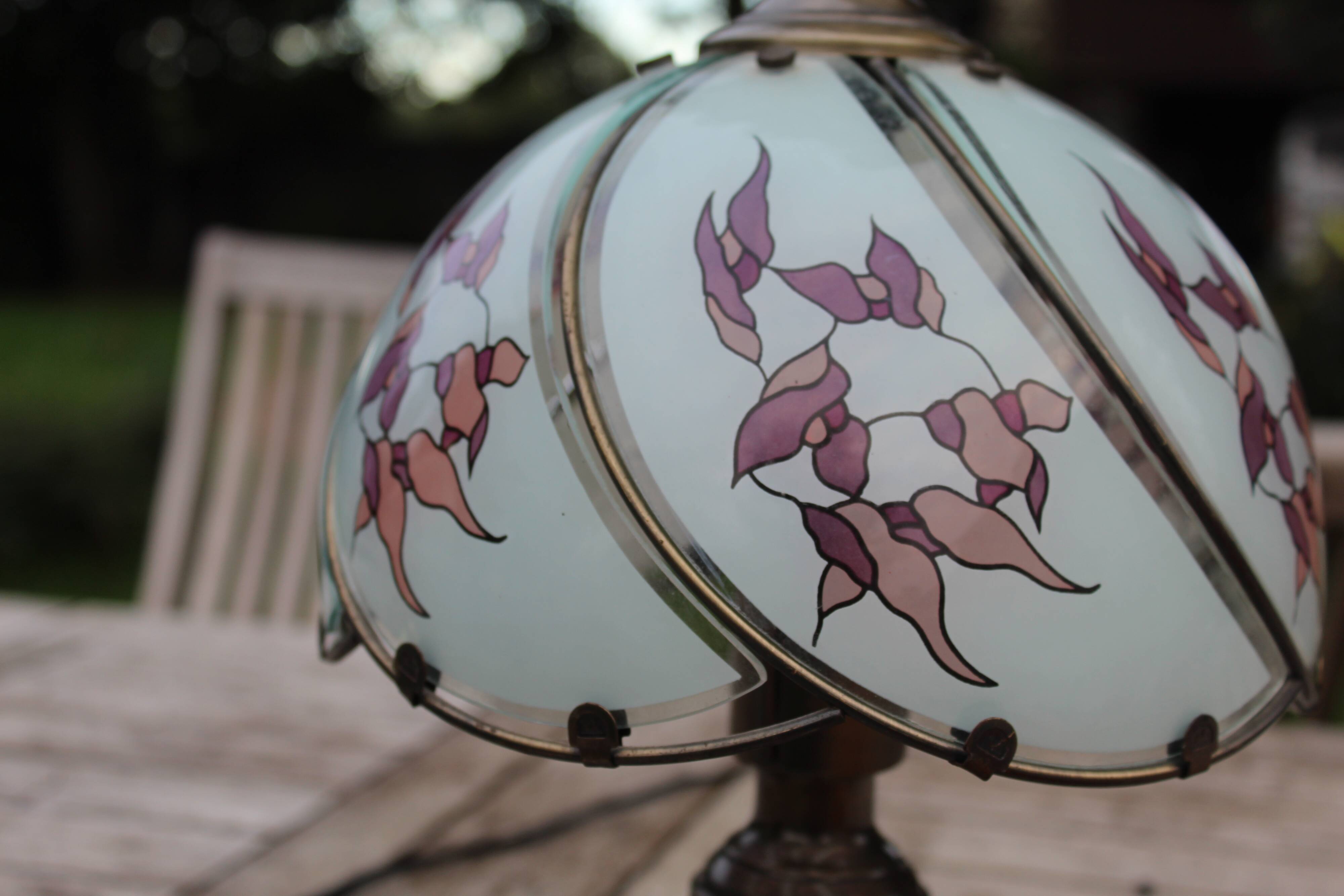 Lampe tactile vintage