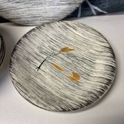 Set of dessert and dinner plates Langeac les Salins