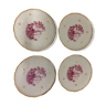 4 old plates dessert B-C Limoges