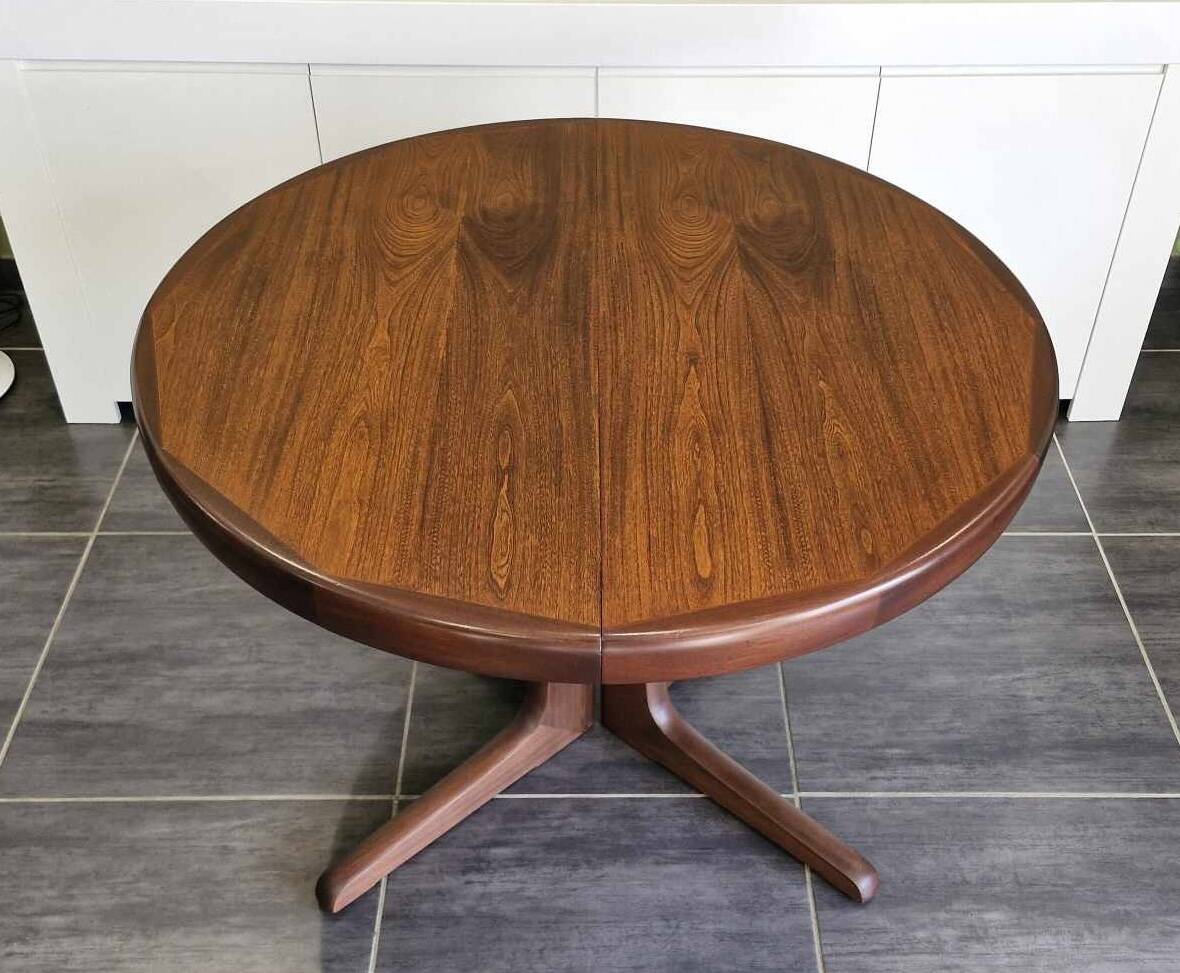 Vintage Baumann extendable table, 1970s