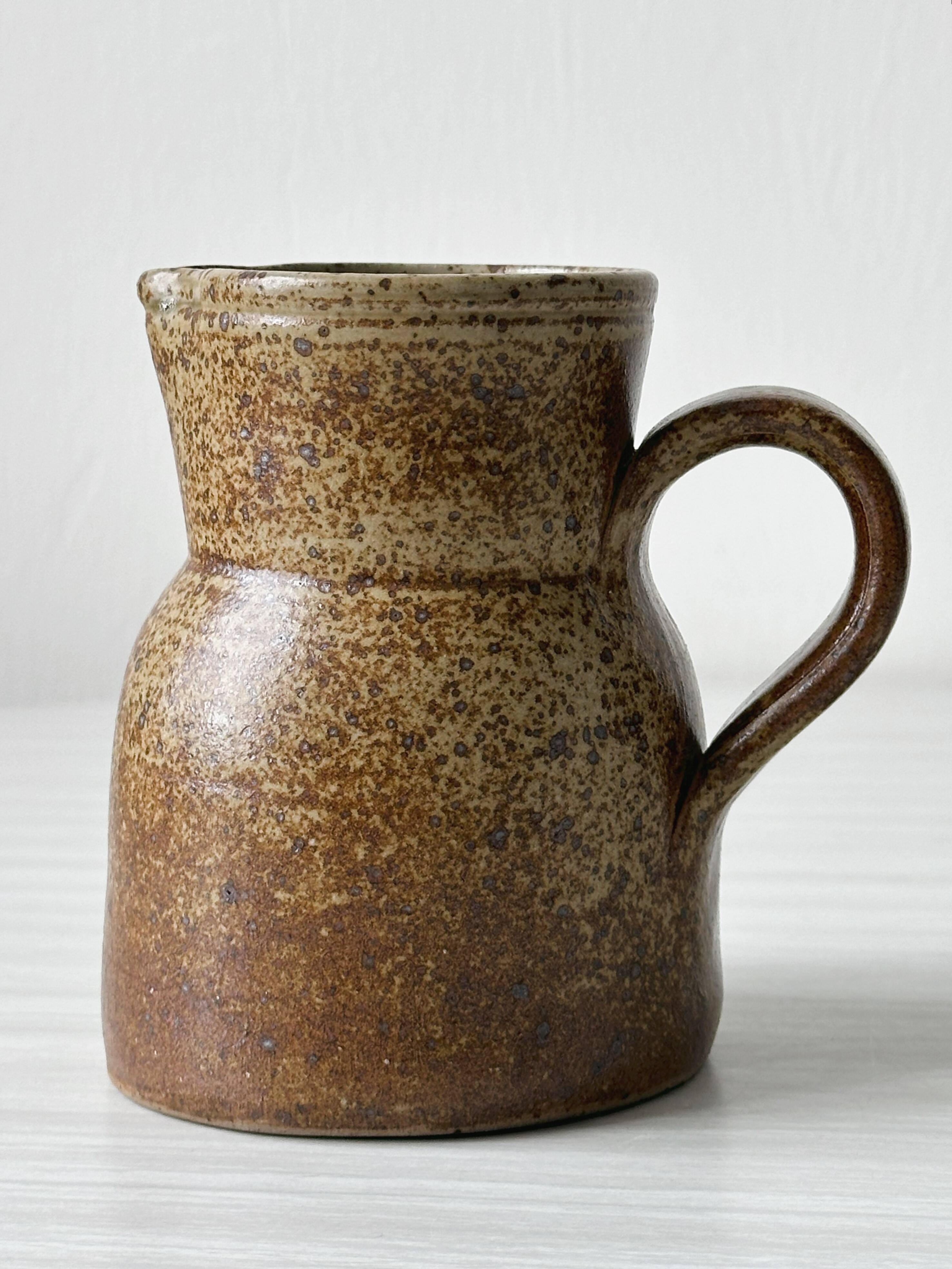 Pyrite ceramic milk jug