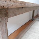 Wooden bench
