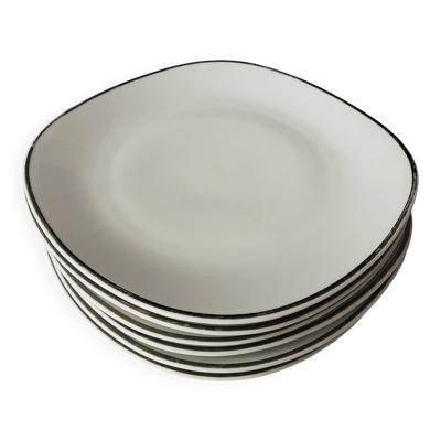 Assiettes plates porcelaine Schirnding  Bavaria
