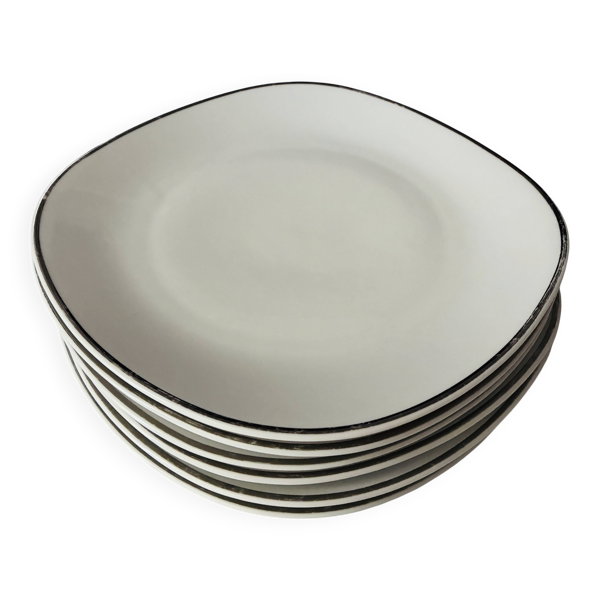 Assiettes plates porcelaine Schirnding  Bavaria
