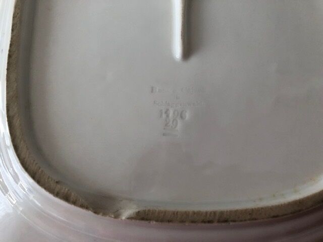 Plat Haas & Czjzek Schlaggenwald 38x30cm