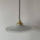 Suspension opaline ancienne