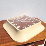 Large vintage Jaz wall clock 1970