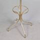 Vintage gold metal coat rack 1960