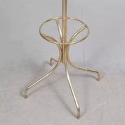 Vintage gold metal coat rack 1960