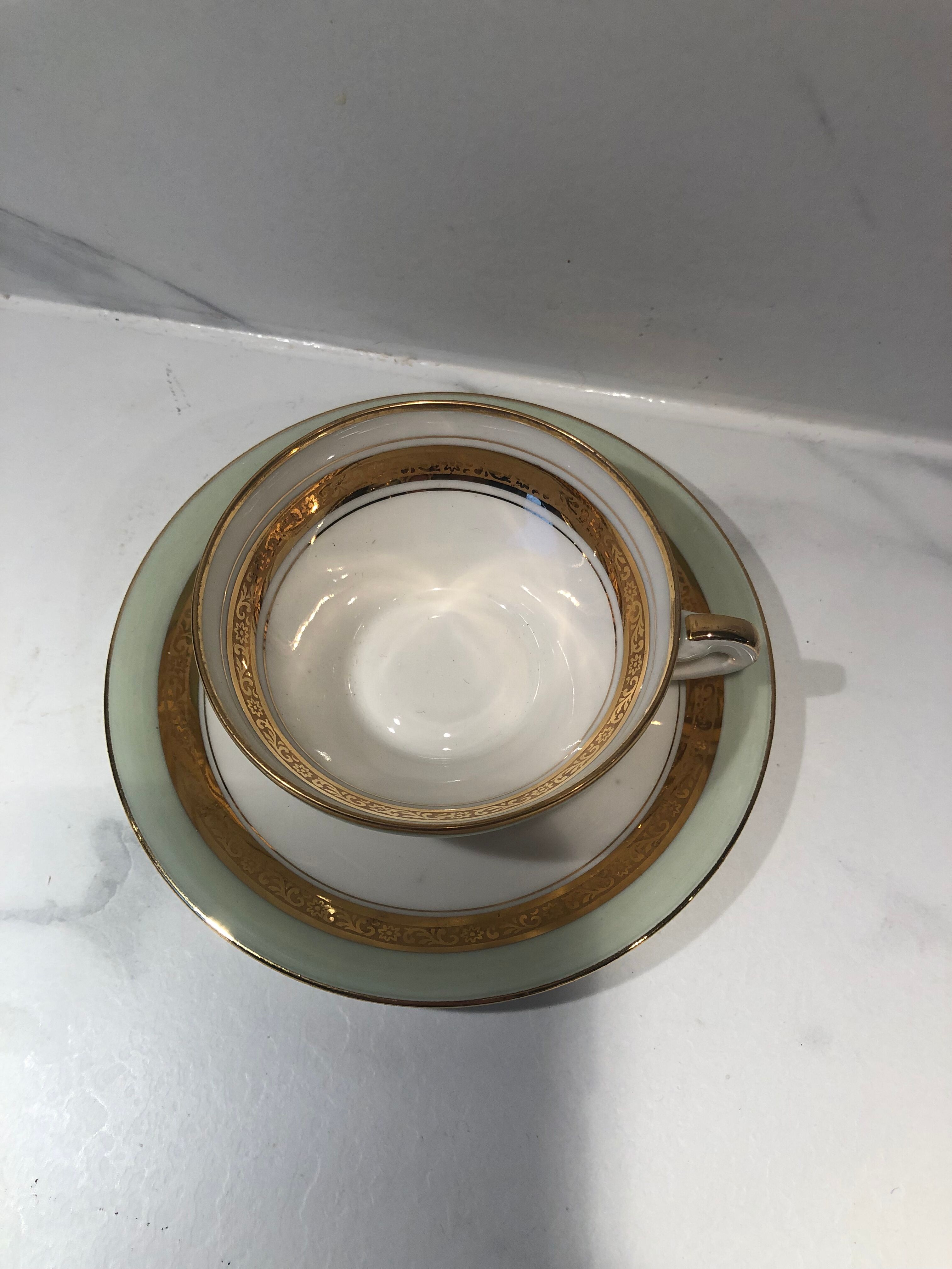 Vintage coffee tea service 10 cups Limoges