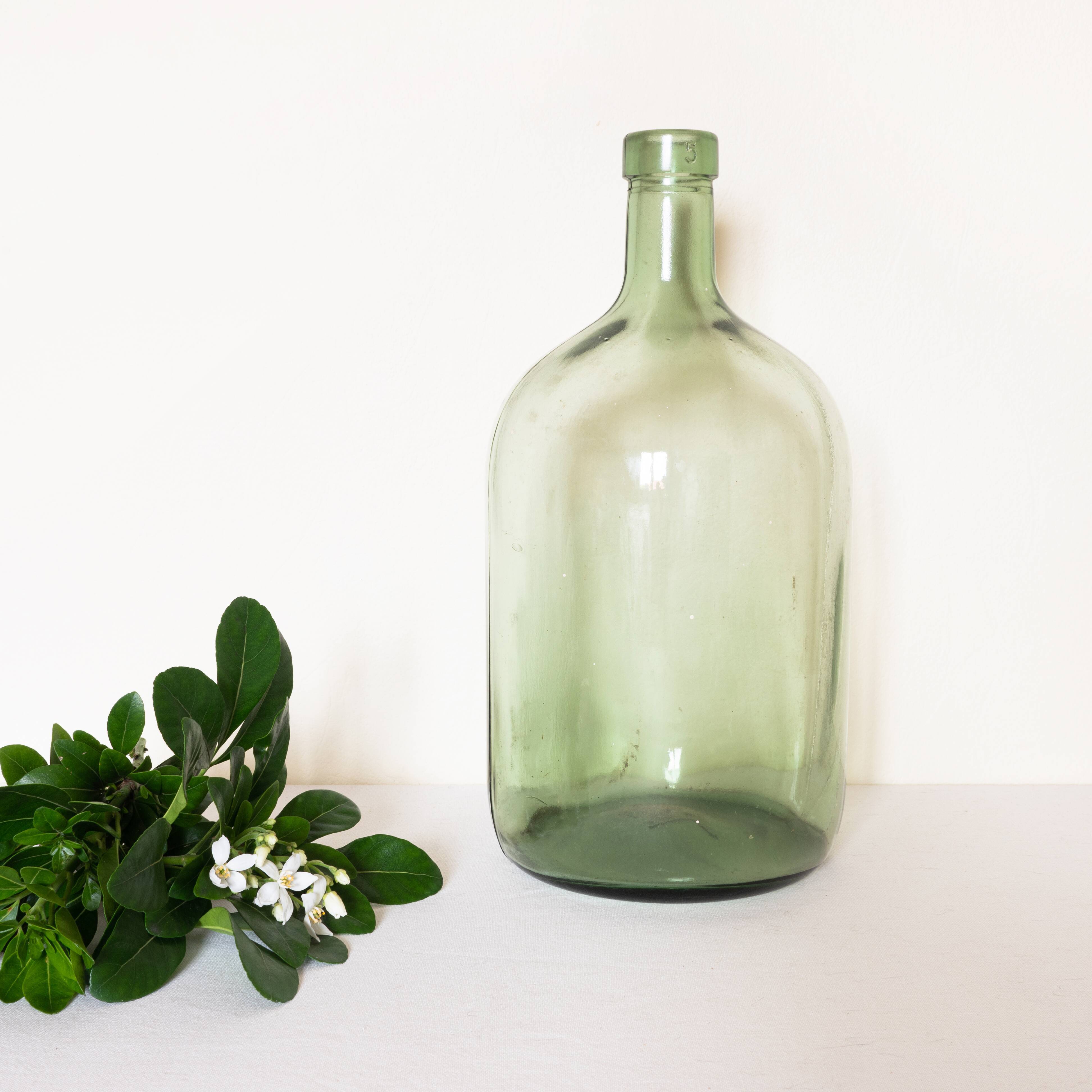 Dame jeanne bonbonne 5L vert clair