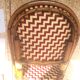 Chaise de bistrot  bambou et plastique