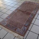 Tapis Vintage Khaden Tibétain en Laine (71cm x 141cm), Années 1970