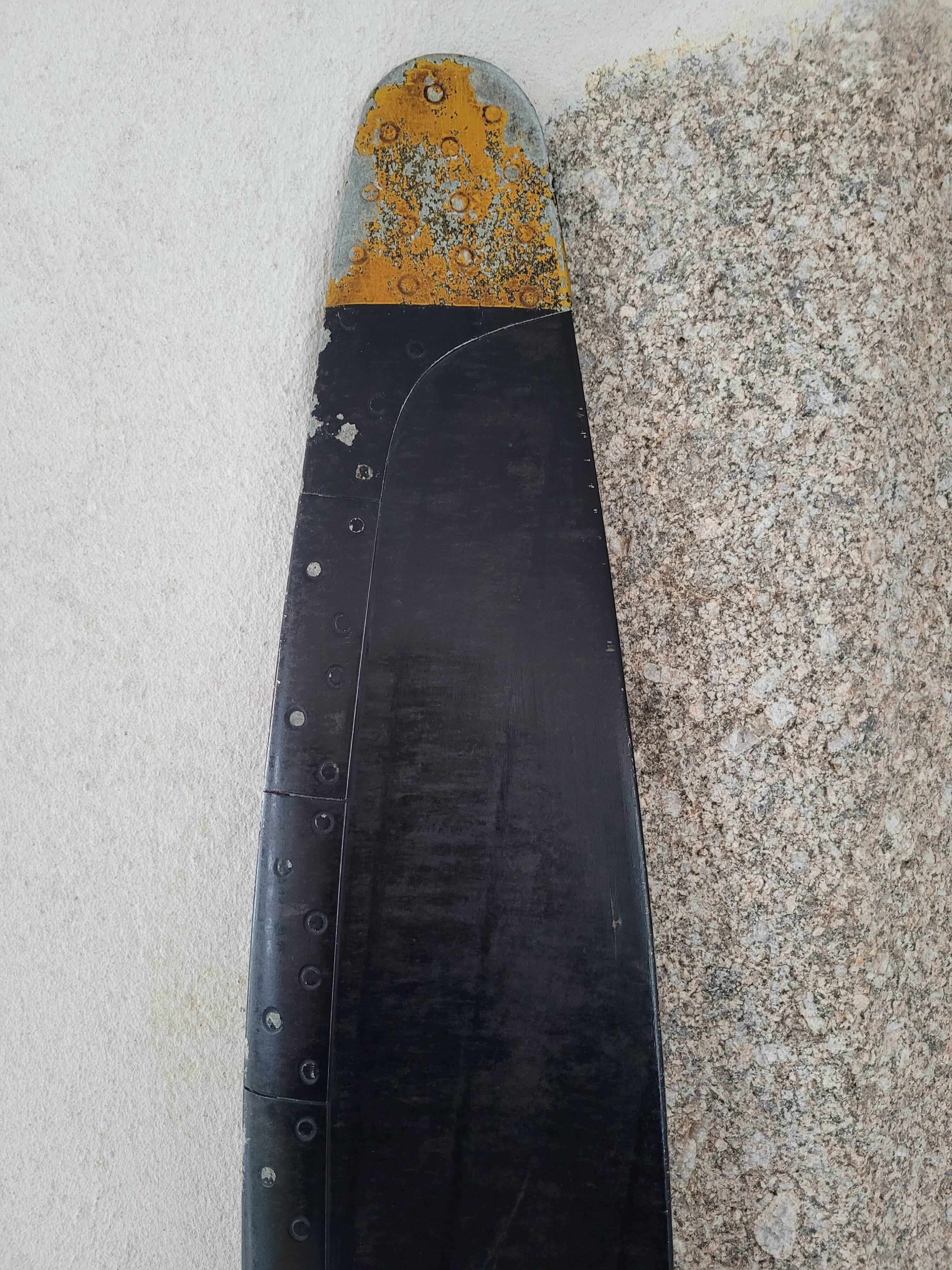 Merville wooden airplane propeller