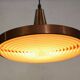 Vintage Copper Pendant Lamp: 1960s Scandinavian Design