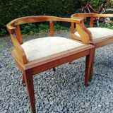 Lot 2 desk chairs marked low back
