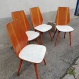 4 Baumann chairs by Max Bill