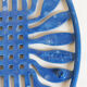 Old French blue enamelled cast iron underside