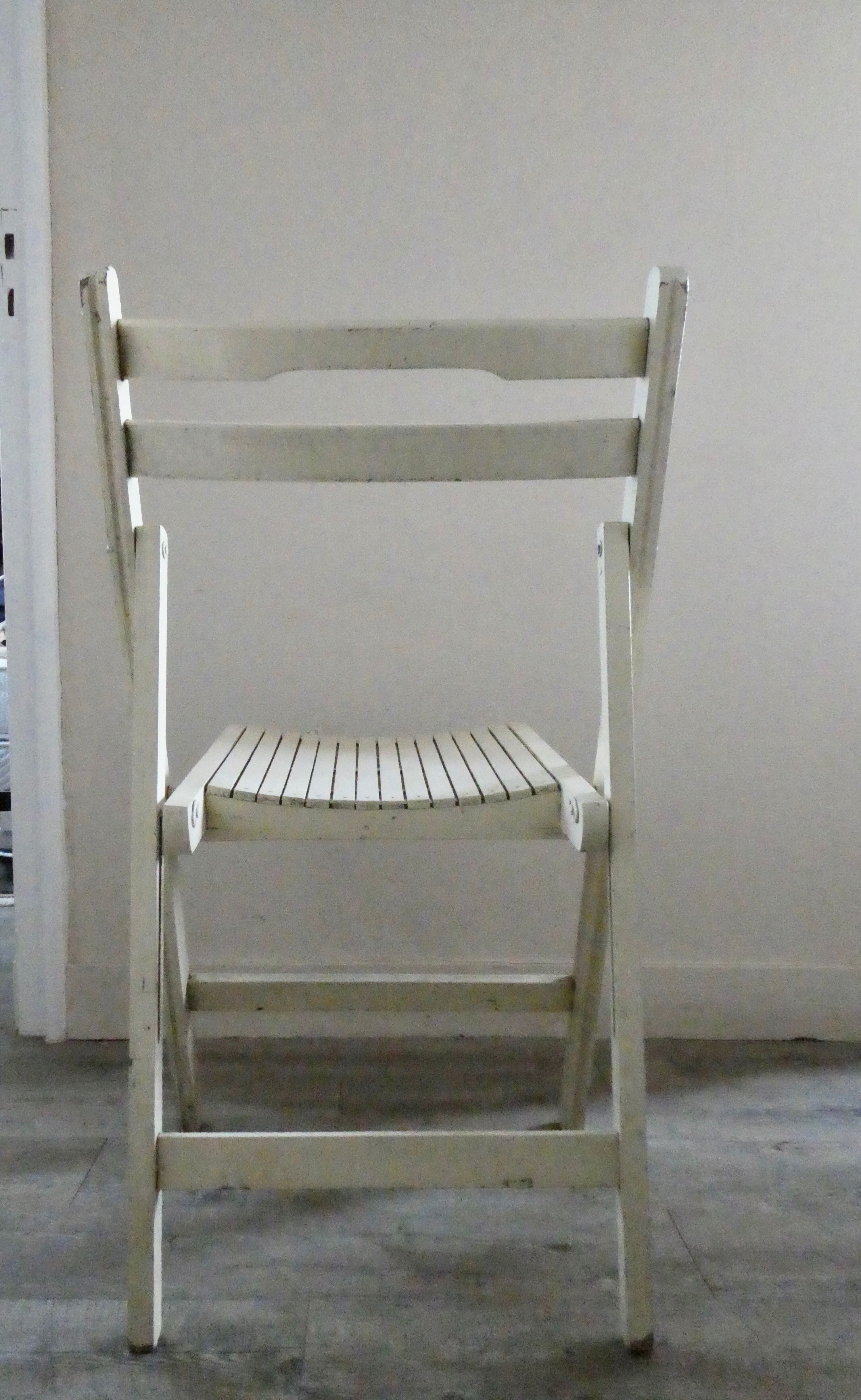 Cream patina folding folding chair 70