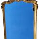 Miroir de cheminée doré XIXe style Louis XV