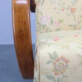 1950s Refurbished Jindrich Halabala  Armchair, Czechoslovakia